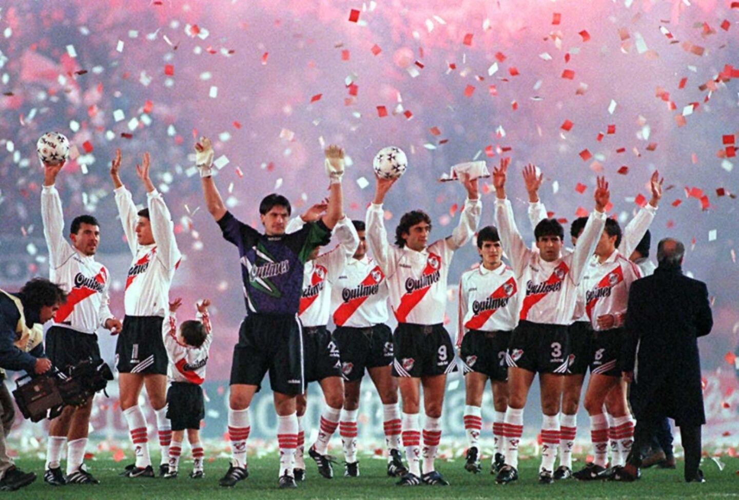 River campeón Libertadores 1996